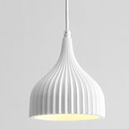 Modern Minimalist Dome Iron Resin 1 - Light Pendant Light For Dining Room