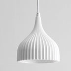 Modern Minimalist Dome Iron Resin 1 - Light Pendant Light For Dining Room