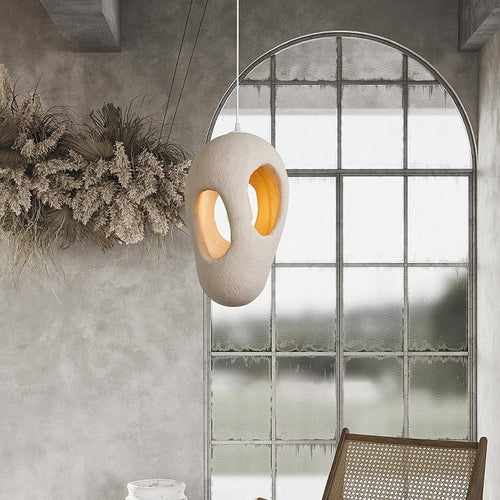 Contemporary Creative Porous Polystyrene 1 - Light Pendant Light For Dining Room