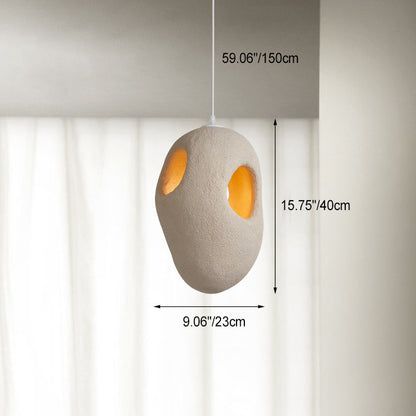 Contemporary Creative Porous Polystyrene 1 - Light Pendant Light For Dining Room