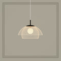 Traditional Japanese Rattan Net Hardware 1 - Light Pendant Light For Dining Room