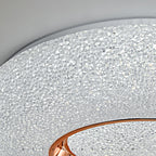 Contemporary Nordic Round Metal Acrylic LED Flush Mount Ceiling Light for Bedroom