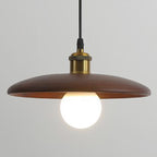 Traditional Chinese Umbrella Aluminum Solid Wood 1 - Light Pendant Light for Dining Room BulbSquare