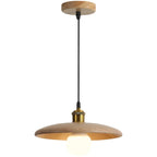 Traditional Chinese Umbrella Aluminum Solid Wood 1 - Light Pendant Light for Dining Room BulbSquare