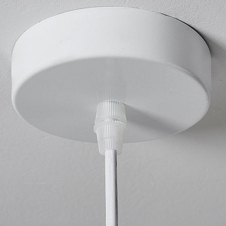 Modern Art Deco Fully Polystyrene 1 - Light Pendant Light For Dining Room