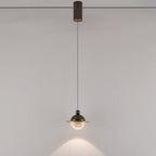 Contemporary Nordic UFO Shape Aluminum Acrylic LED Pendant Light For Bedroom