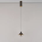 Contemporary Nordic UFO Shape Aluminum Acrylic LED Pendant Light For Bedroom
