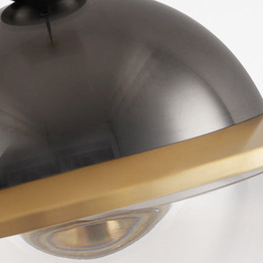 Contemporary Nordic UFO Shape Aluminum Acrylic LED Pendant Light For Bedroom