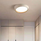 Contemporary Simplicity Round Acrylic Iron LED Flush Mount Ceiling Light For Living Room