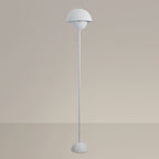 Contemporary Scandinavian Mushroom Hardware Iron Lampshade 1 - Light Standing Floor Lamp For Living Room Lumendat