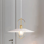 Contemporary Scandinavian Full Iron Lampshade 1 - Light Pendant Light for Dining Room