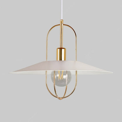 Contemporary Scandinavian Full Iron Lampshade 1 - Light Pendant Light for Dining Room