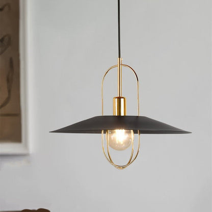 Contemporary Scandinavian Full Iron Lampshade 1 - Light Pendant Light for Dining Room