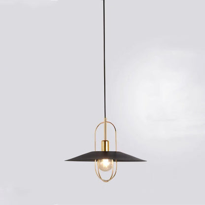 Contemporary Scandinavian Full Iron Lampshade 1 - Light Pendant Light for Dining Room