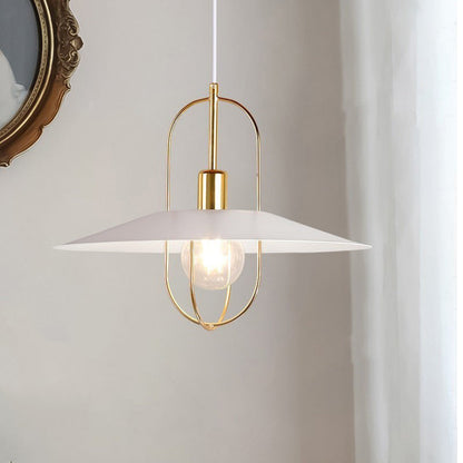 Contemporary Scandinavian Full Iron Lampshade 1 - Light Pendant Light for Dining Room