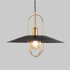 Contemporary Scandinavian Full Iron Lampshade 1 - Light Pendant Light for Dining Room