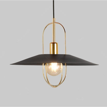 Contemporary Scandinavian Full Iron Lampshade 1 - Light Pendant Light for Dining Room
