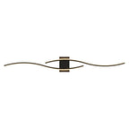 Modern Minimalist Long Curve Iron Acrylic LED Wall Sconce Lamp For Living Room
