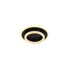 Contemporary Simplicity Round Square Iron PVC LED Flush Mount Ceiling Light For Bedroom