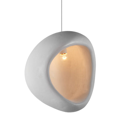 Contemporary Scandinavian Water Drop Full Polystyrene 1 - Light Pendant Light For Dining Room