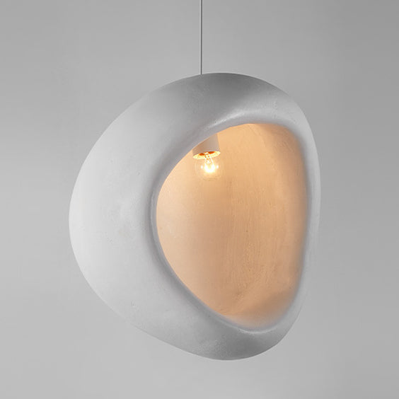 Contemporary Scandinavian Water Drop Full Polystyrene 1 - Light Pendant Light For Dining Room