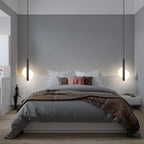 Modern Simplicity Dome Half Cut Circle Iron Acrylic Lampshade LED Pendant Light for Bedroom BulbSquare