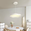 Modern Minimalist Dome Wave Round Iron Aluminum Lampshade LED Pendant Light For Dining Room