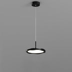Modern Minimalist Dome Wave Round Acrylic Aluminum Iron Lampshade LED Pendant Light For Dining Room
