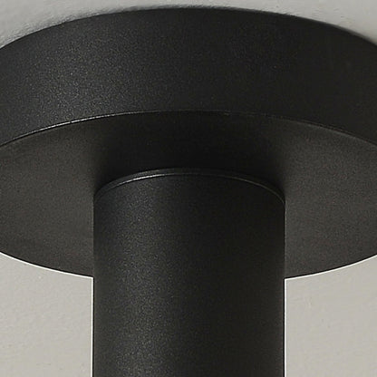 Contemporary Nordic Dome Round Iron Acrylic Ice Texture Edge LED Downrods Ceiling Fan Light For Living Room