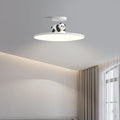 Modern Minimalist Animal Acrylic Iron LED Semi-flush Mount Ceiling Light for Living Room & Bedroom