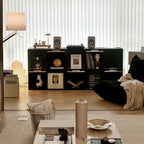 Modern Minimalist Flip-Up Door Storage Cabinet - Multi-Layer Solid Wood, Floor-Standing Organizer For Living Room Lumendat
