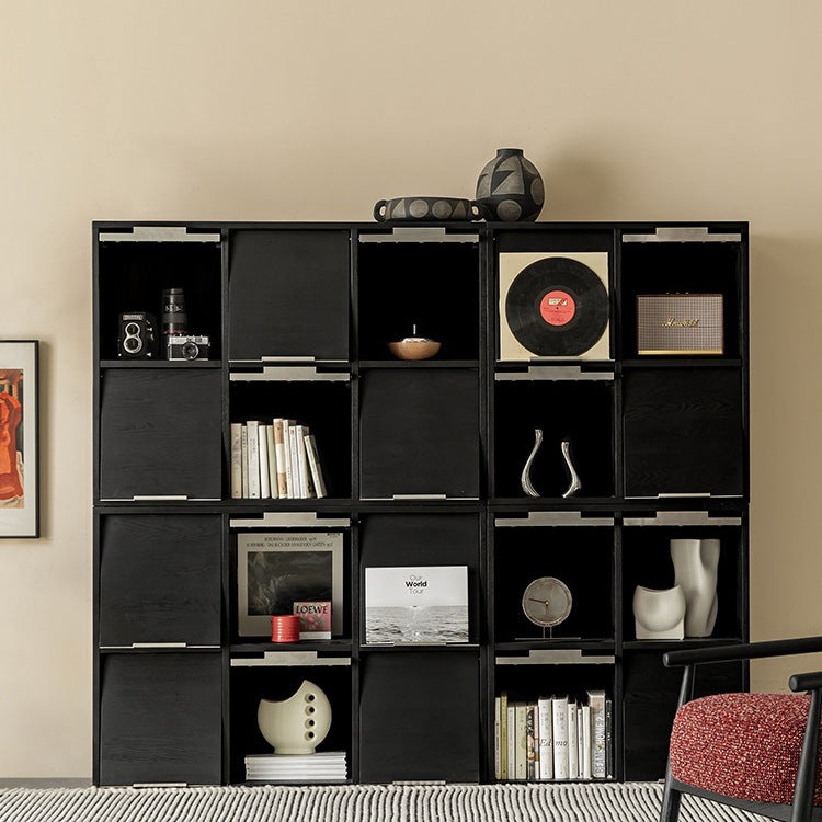 Modern Minimalist Flip-Up Door Storage Cabinet - Multi-Layer Solid Wood, Floor-Standing Organizer For Living Room Lumendat