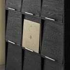 Modern Minimalist Flip-Up Door Storage Cabinet - Multi-Layer Solid Wood, Floor-Standing Organizer For Living Room Lumendat