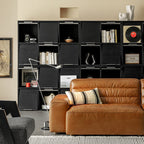 Modern Minimalist Flip-Up Door Storage Cabinet - Multi-Layer Solid Wood, Floor-Standing Organizer For Living Room Lumendat