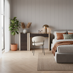 Modern Minimalist E1 MDF Rectangular Storage Cabinet With 4 Drawers - Durable Closed Storage For Bedroom & Living Room Lumendat
