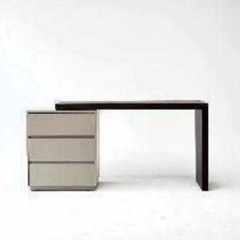 Modern Minimalist E1 MDF Makeup Vanity With 3/6-Drawer Storage Cabinet For Bedroom Lumendat