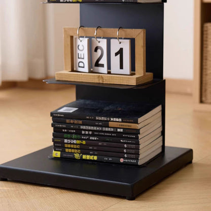 Modern Minimalist Iron Rectangular Floor Standing Bookshelf 6/7-Tier For Living Room & Home Office & Bedroom Storage