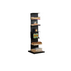 Modern Minimalist Iron Rectangular Floor Standing Bookshelf 6/7-Tier For Living Room & Home Office & Bedroom Storage DFM-F