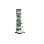 Modern Minimalist Iron Rectangular Floor Standing Bookshelf 6/7-Tier For Living Room & Home Office & Bedroom Storage DFM-F