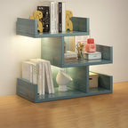 Modern Minimalist Rectangular MDF Bookshelf 3-Tier For Home Office DFM-F