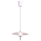 Contemporary Scandinavian Frisbee Aluminum Iron Lampshade LED Pendant Light For Dining Room