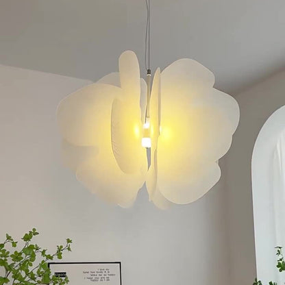 Contemporary Nordic Iron Acrylic Butterfly 1-Light Pendant Light For Living Room
