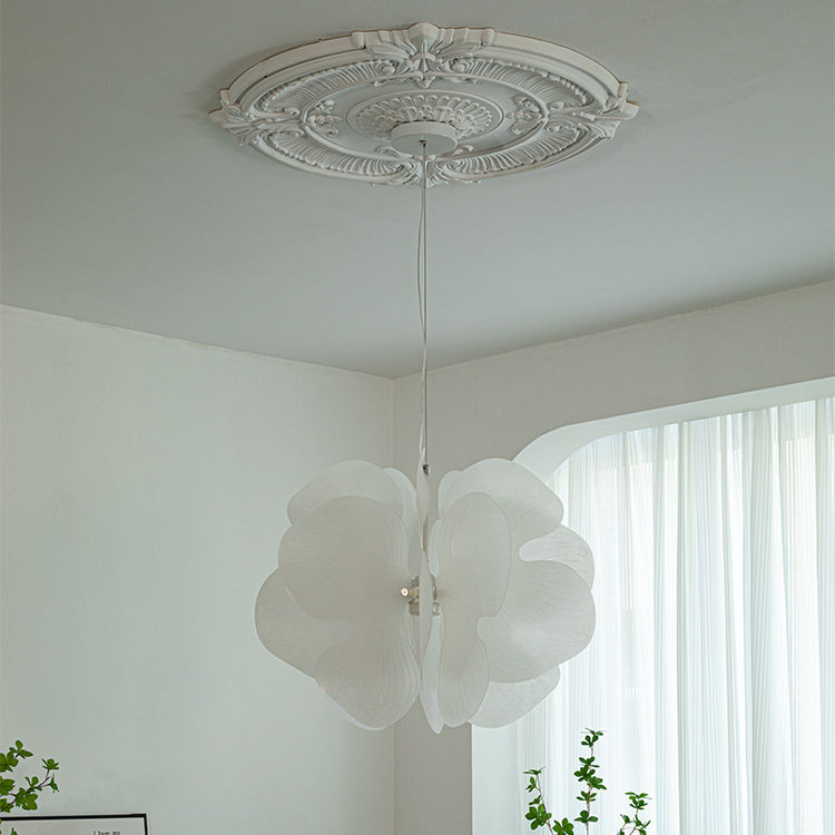 Contemporary Nordic Iron Acrylic Butterfly 1-Light Pendant Light For Living Room
