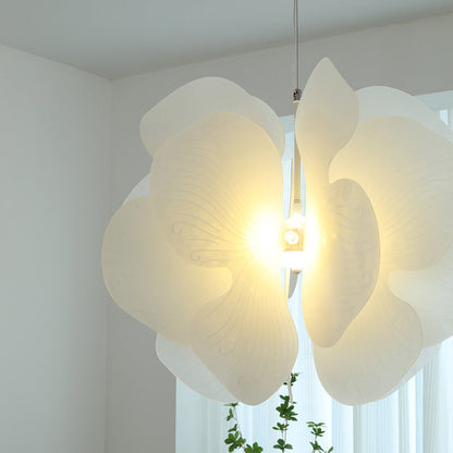Contemporary Nordic Iron Acrylic Butterfly 1-Light Pendant Light For Living Room