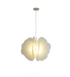 Contemporary Nordic Iron Acrylic Butterfly 1-Light Pendant Light For Living Room