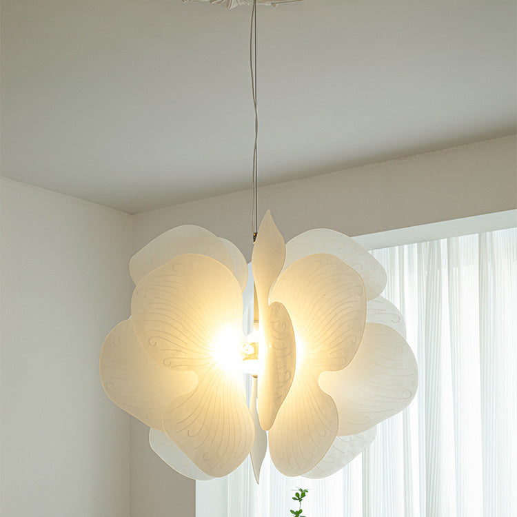 Contemporary Nordic Iron Acrylic Butterfly 1-Light Pendant Light For Living Room