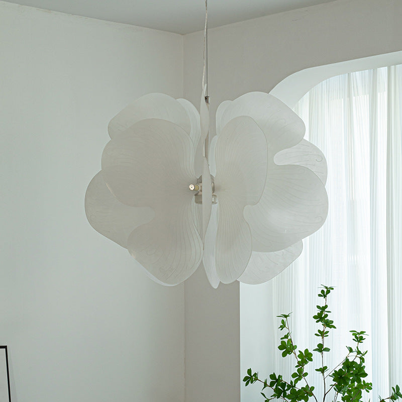 Contemporary Nordic Iron Acrylic Butterfly 1-Light Pendant Light For Living Room