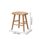 Contemporary Nordic North American Ash Wood Saddle Seat Dining Chair - Curved Wooden Chairs For Dining Room & Kitchen Lumendat