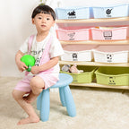 Lumendat Modern Minimalist Cylindrical Kid PP Low Stool Backless Armless For Living Room Lumendat