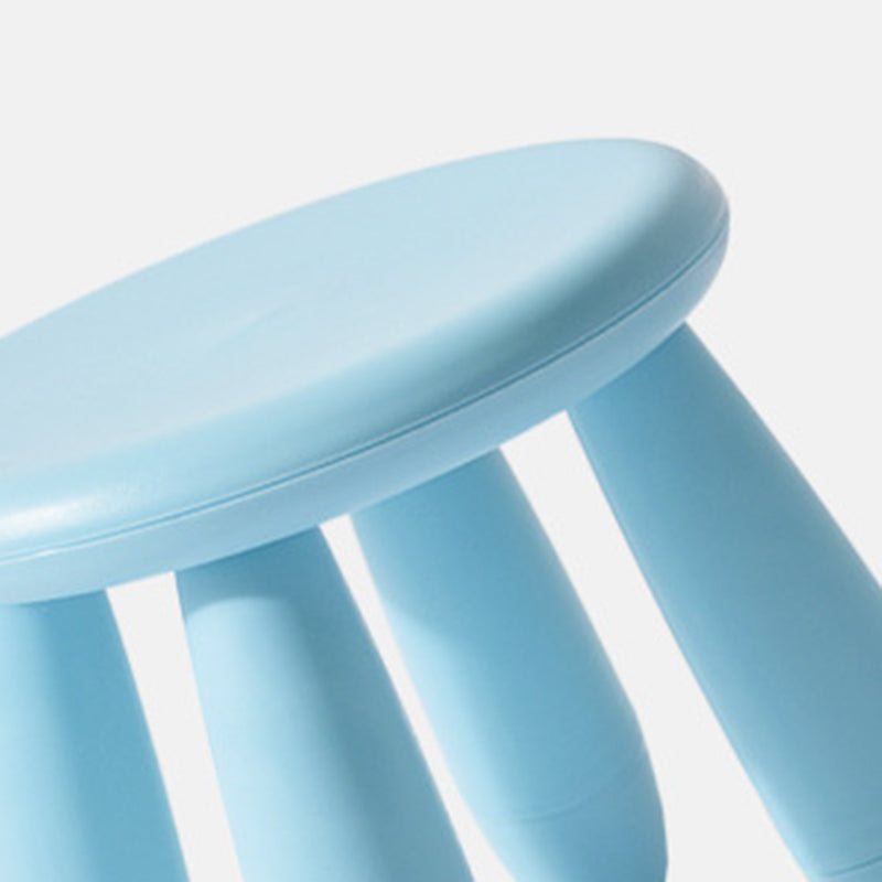 Lumendat Modern Minimalist Cylindrical Kid PP Low Stool Backless Armless For Living Room Lumendat